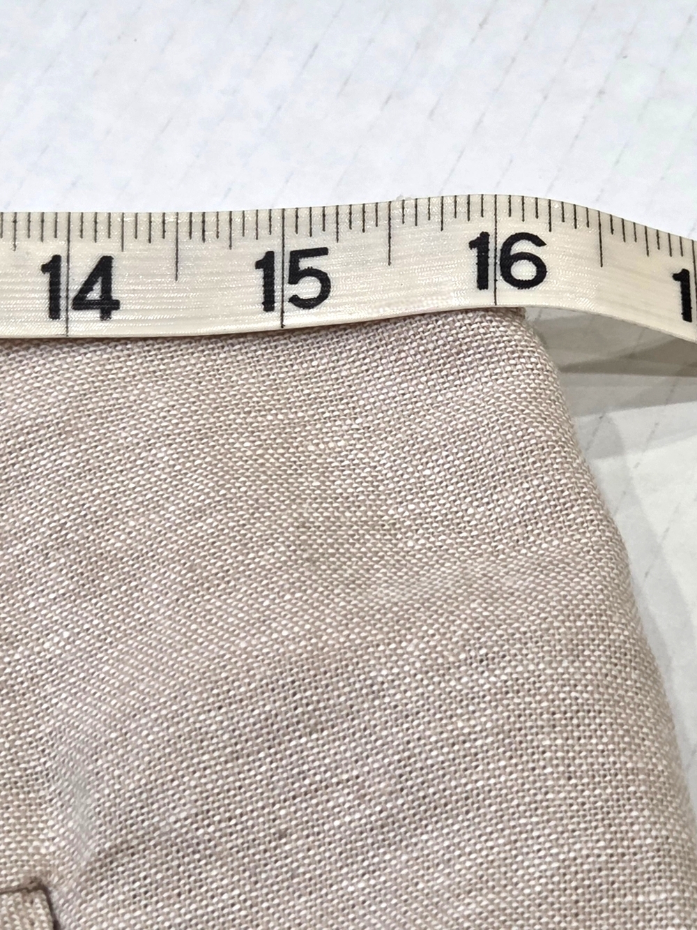 Jason Wu High Rise Linen Blend Wide Leg Crop Pants - Neutral Tan Size 6 NWOT - Picture 8 of 10